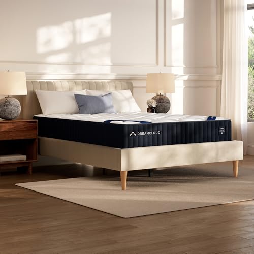 DreamCloud 12" Queen Mattress, Memory Foam, 365-Night Trial