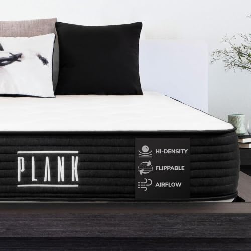Brooklyn Bedding Plank Firm 10" Twin Mattress | Breathable Materials