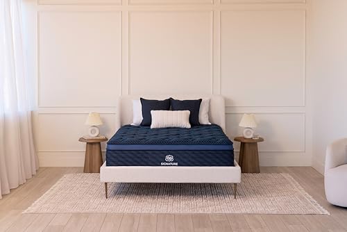 Brooklyn Bedding Signature Hybrid Queen 13 Inch Mattress, Soft Feel, CERTIPUR-US Certified Foam