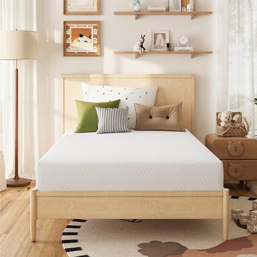 MLILY Full Mattress in a Box, 12 inch Mattresses for Platform Bed Double Size Daybed Bunk, Green Tea Memory Foam Mattress for Cool Sleep & Pressure Relief, Medium Firm