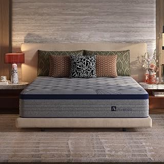 Avenco Queen Mattress 12 Inch, Luxury Hotel-Level Cooling Hybrid Mattress with Dual NanoGEL Memory 
